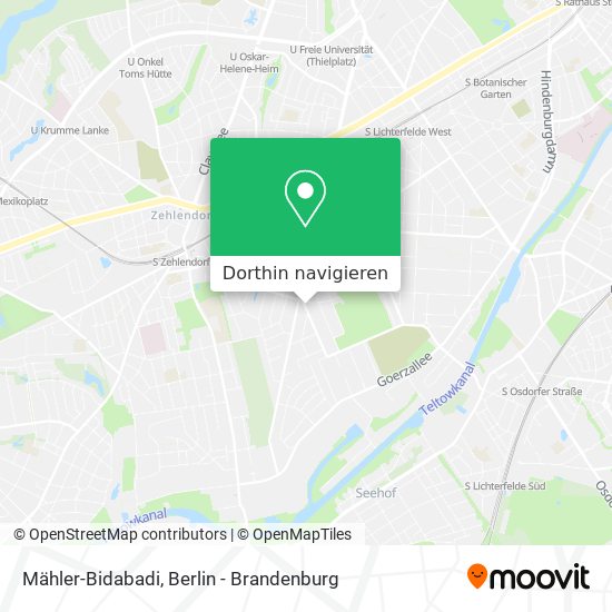 Mähler-Bidabadi Karte