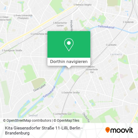 Kita Giesensdorfer Straße 11-Lilli Karte