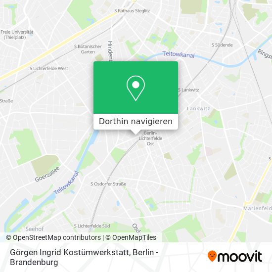 Görgen Ingrid Kostümwerkstatt Karte
