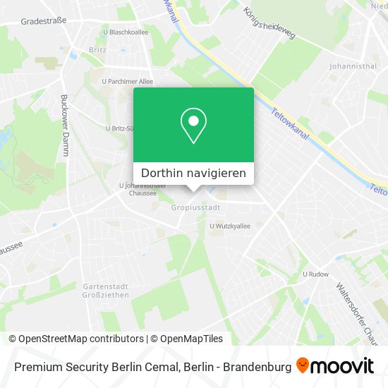 Premium Security Berlin Cemal Karte