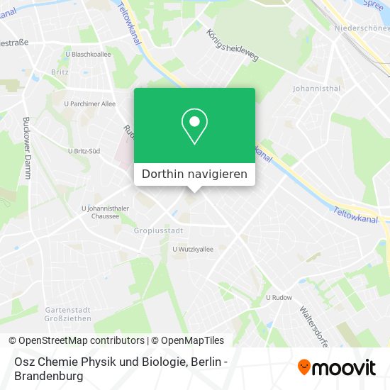 Osz Chemie Physik und Biologie Karte