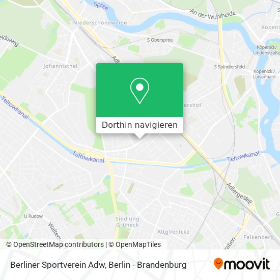 Berliner Sportverein Adw Karte