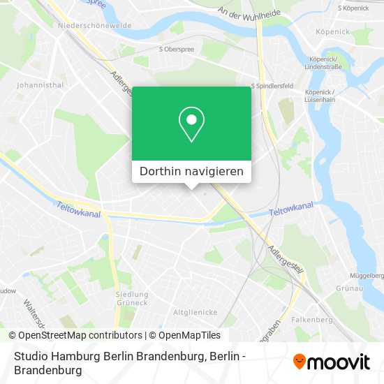 Studio Hamburg Berlin Brandenburg Karte