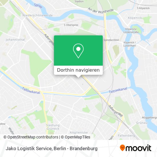 Jako Logistik Service Karte