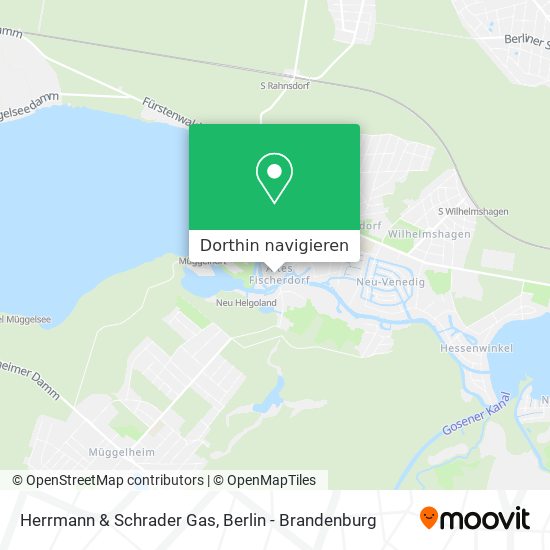 Herrmann & Schrader Gas Karte