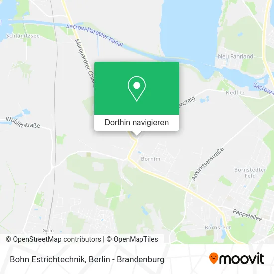 Bohn Estrichtechnik Karte