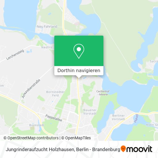 Jungrinderaufzucht Holzhausen Karte