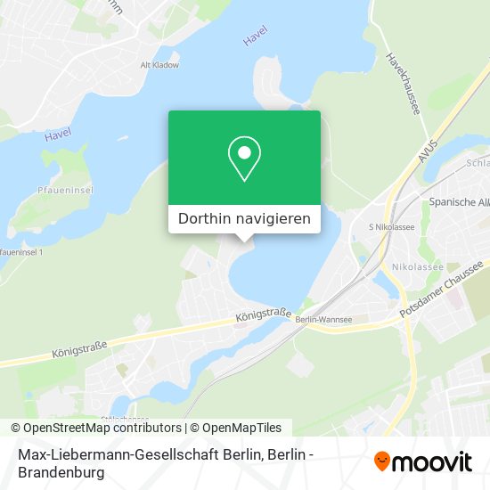 Max-Liebermann-Gesellschaft Berlin Karte