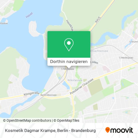 Kosmetik Dagmar Krampe Karte