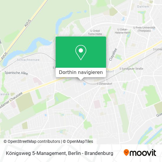 Königsweg 5-Management Karte