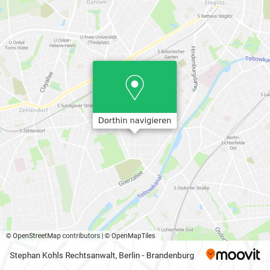 Stephan Kohls Rechtsanwalt Karte