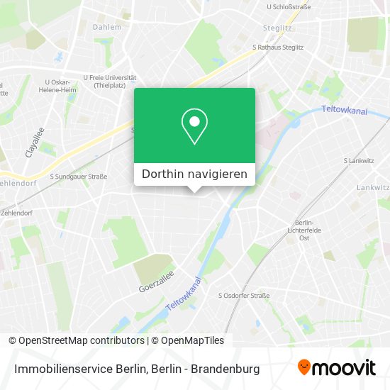 Immobilienservice Berlin Karte