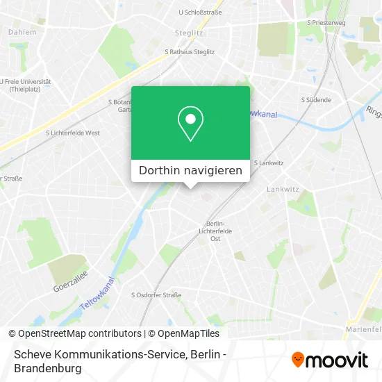 Scheve Kommunikations-Service Karte