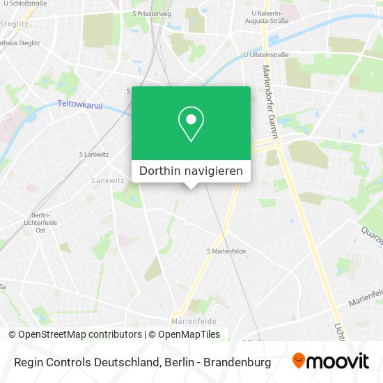 Regin Controls Deutschland Karte