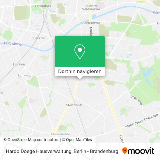 Hardo Doege Hausverwaltung Karte