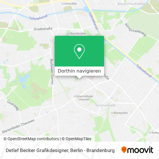 Detlef Becker Grafikdesigner Karte