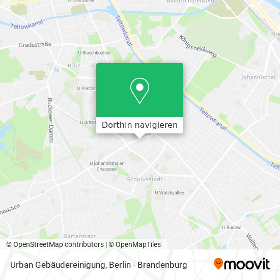 Urban Gebäudereinigung Karte