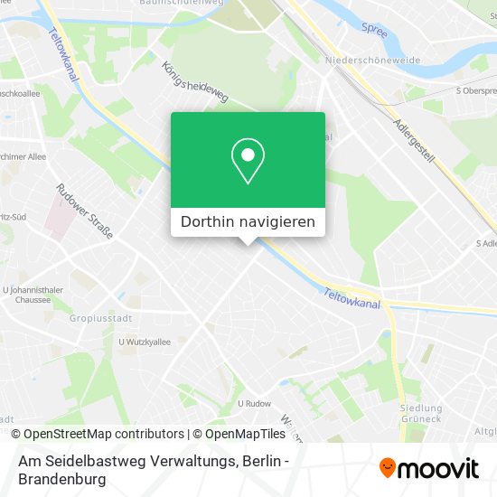 Am Seidelbastweg Verwaltungs Karte