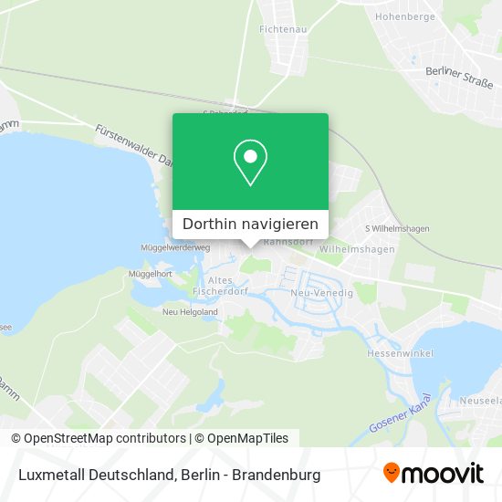 Luxmetall Deutschland Karte