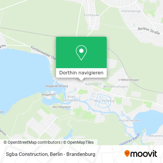 Sgba Construction Karte