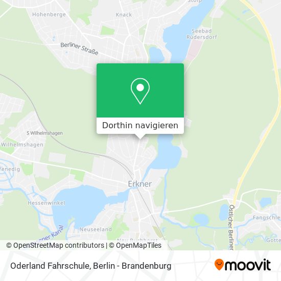 Oderland Fahrschule Karte