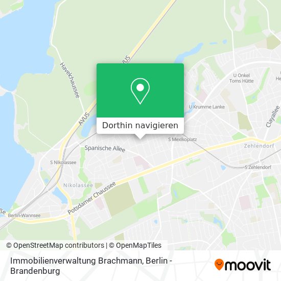 Immobilienverwaltung Brachmann Karte