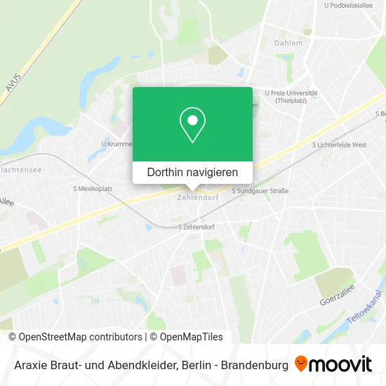 Araxie Braut- und Abendkleider Karte