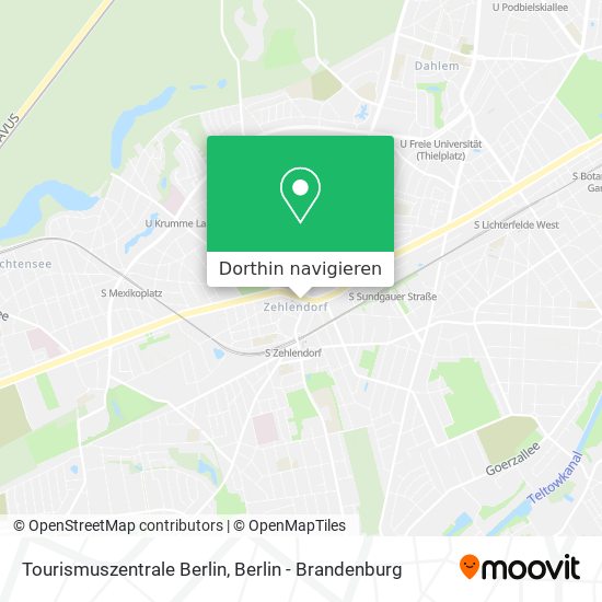 Tourismuszentrale Berlin Karte