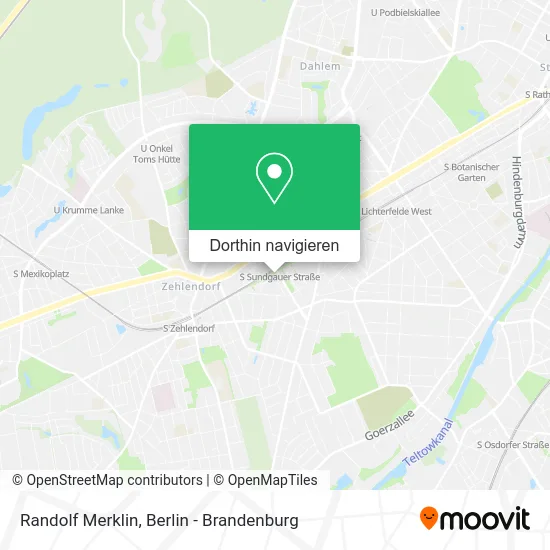 Randolf Merklin Karte