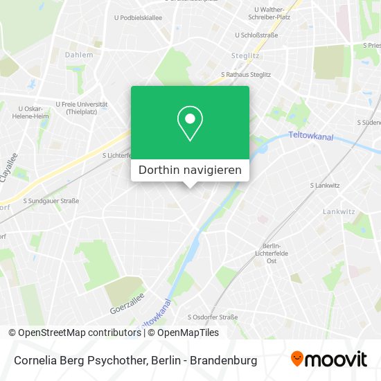 Cornelia Berg Psychother Karte