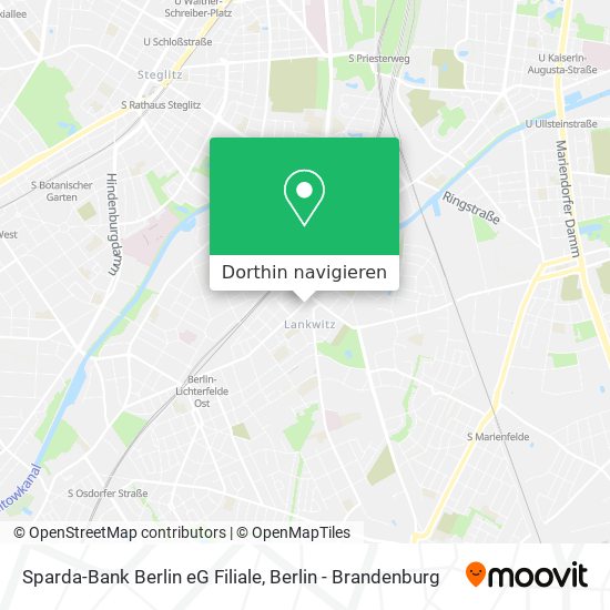 Sparda-Bank Berlin eG Filiale Karte