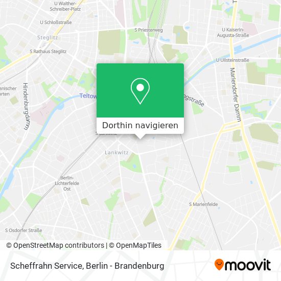 Scheffrahn Service Karte