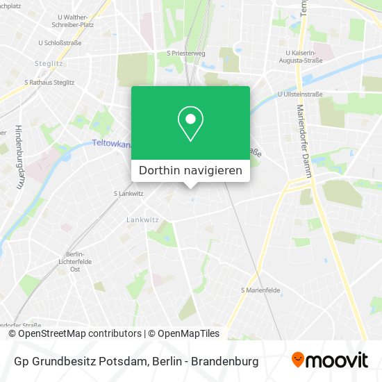 Gp Grundbesitz Potsdam Karte