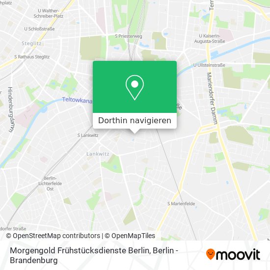 Morgengold Frühstücksdienste Berlin Karte