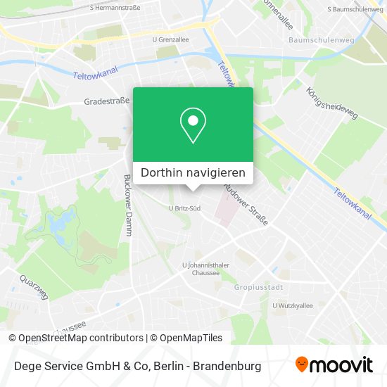 Dege Service GmbH & Co Karte