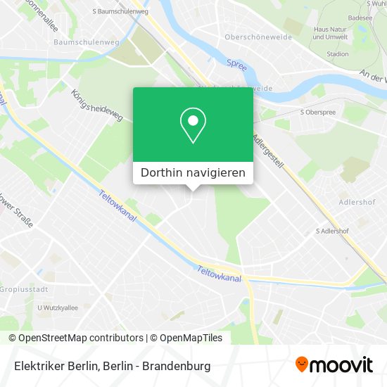 Elektriker Berlin Karte