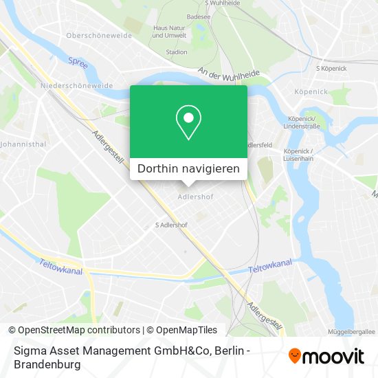 Sigma Asset Management GmbH&Co Karte