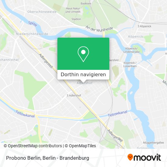 Probono Berlin Karte