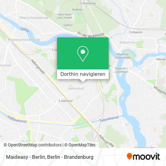 Maideasy - Berlin Karte