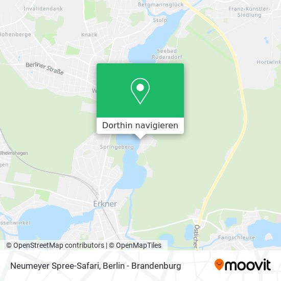 Neumeyer Spree-Safari Karte