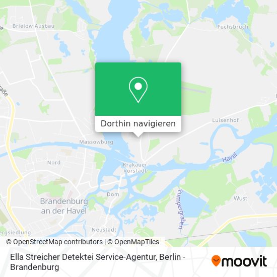 Ella Streicher Detektei Service-Agentur Karte