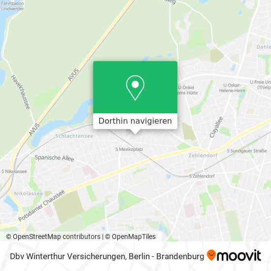 Dbv Winterthur Versicherungen Karte