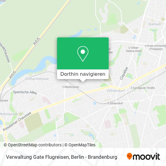 Verwaltung Gate Flugreisen Karte