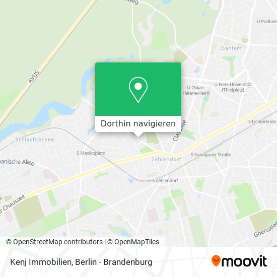 Kenj Immobilien Karte