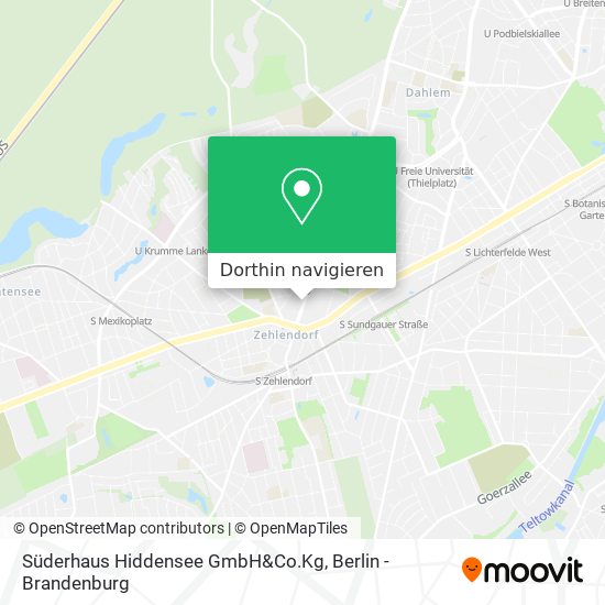 Süderhaus Hiddensee GmbH&Co.Kg Karte