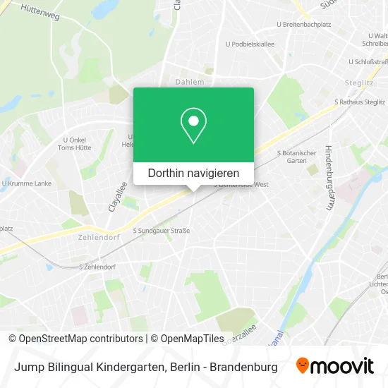 Jump Bilingual Kindergarten Karte