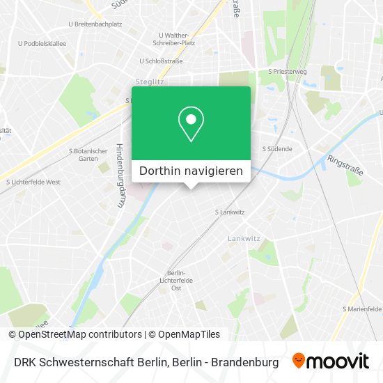 DRK Schwesternschaft Berlin Karte