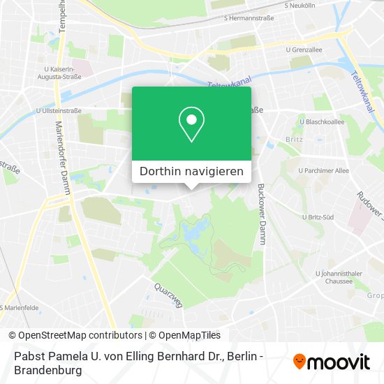 Pabst Pamela U. von Elling Bernhard Dr. Karte