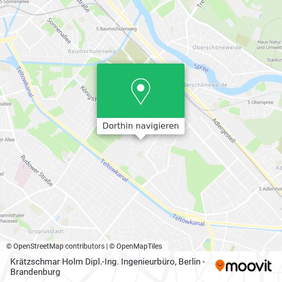 Krätzschmar Holm Dipl.-Ing. Ingenieurbüro Karte