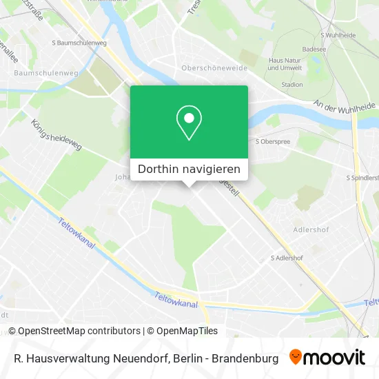 R. Hausverwaltung Neuendorf Karte